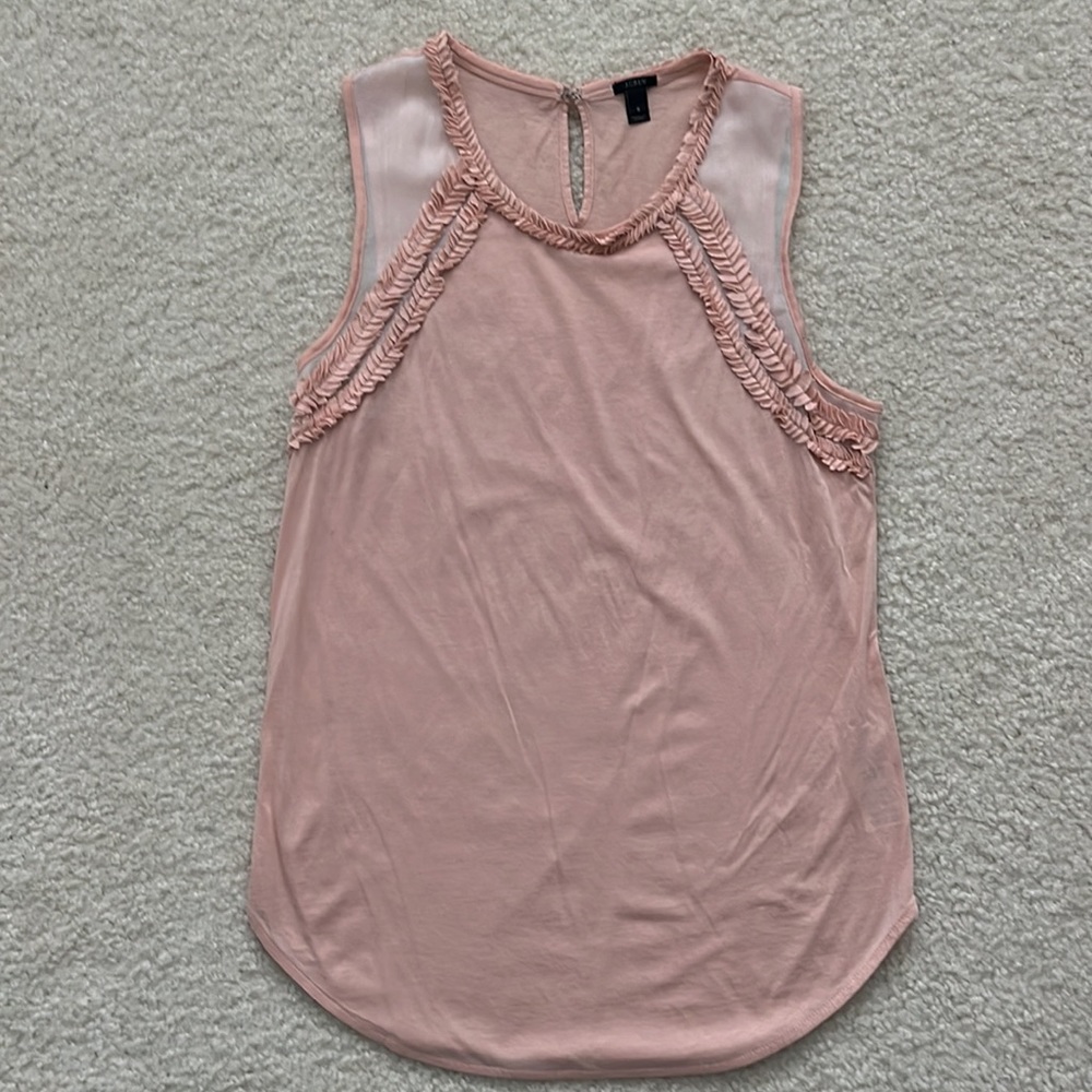 J Crew Silk & Cotton Tank Top - Size S